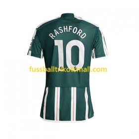 Fußballtrikots Manchester United Marcus Rashford 10 2023-2024 Kurzarm Auswärts-trikot kaufen